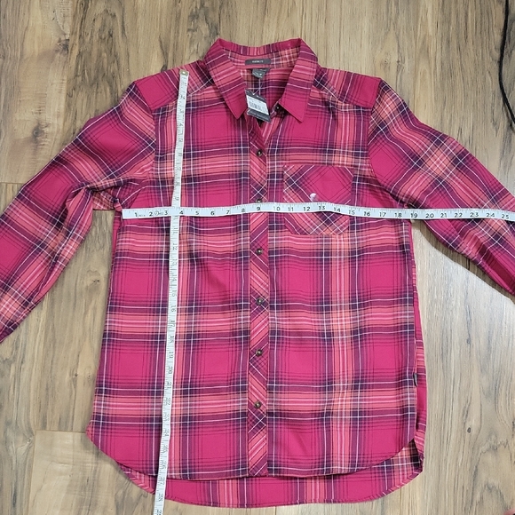 Eddie Bauer Expedition 2.0 Magenta Flannel - Picture 7 of 12